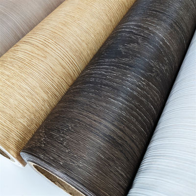 Resistencia a la llama PVC membrana de papel de madera de grano 1-5Impresión a color Alta resistencia