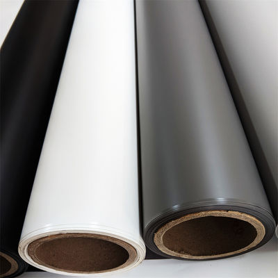 0.10mm-0.50mm Película decorativa de PVC Aplicaciones interiores Antidesgrabados
