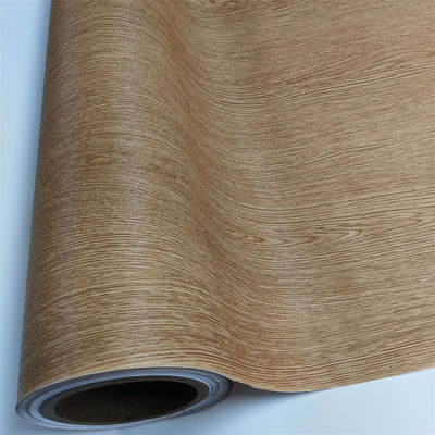 Película interior de PVC semi rígida texturizada de madera para muebles de membrana Mdf