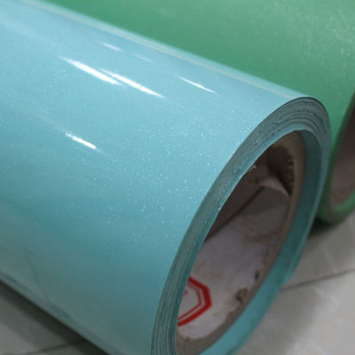 Película decorativa de PVC resistente a los arañazos para el gabinete de cocina de membrana de vacío