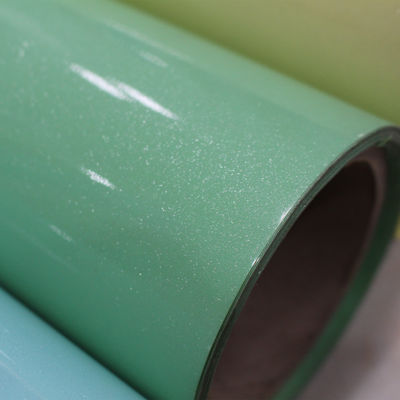 Película de muebles de PVC de alto brillo resistente a los arañazos 1260 mm espesor 0,1-0,5 mm