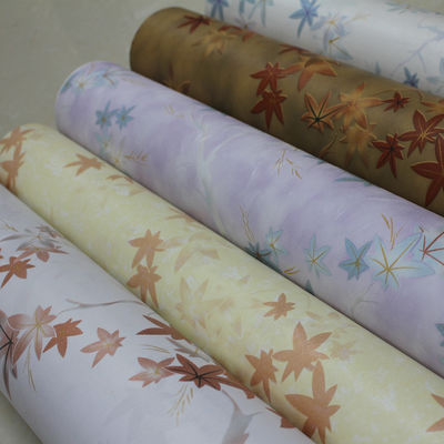 Papel de pared de PVC autoadhesivo en relieve mate contra llamas texturizado antiincrustación