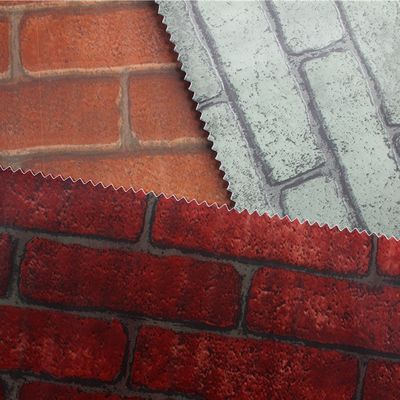 quality Papel de pared de PVC de diseño de ladrillo para dormitorios Peel And Stick PVC Film 0.1mm-0.15mm factory