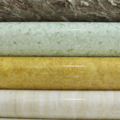 Película interior de PVC mate para el proceso de laminación del techo de muebles de puertas